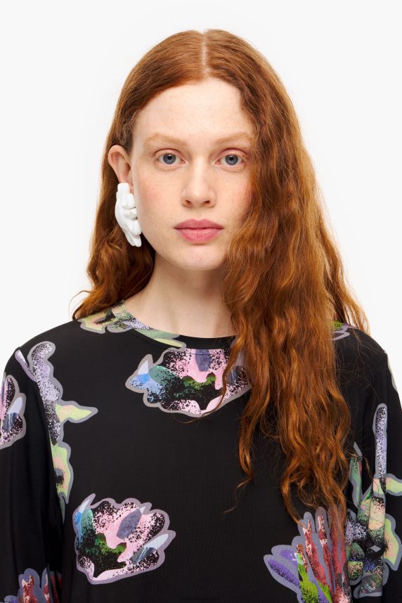 Bimba Y Lola mørk koral t-shirt 46TD4J266grå