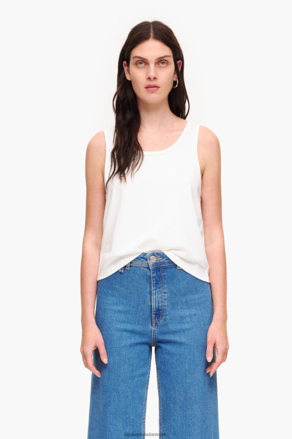 Bimba Y Lola ponte di roma t-shirt uden ærmer 46TD4J289elfenben