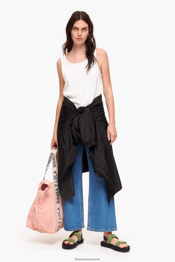 Bimba Y Lola ponte di roma t-shirt uden ærmer 46TD4J289elfenben