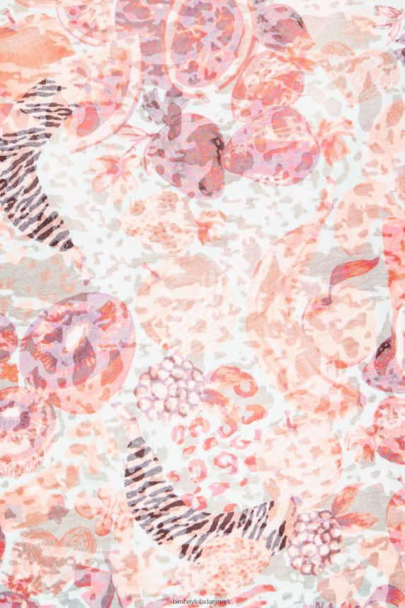 Bimba Y Lola t-shirt med fuld print 46TD4J293frugter