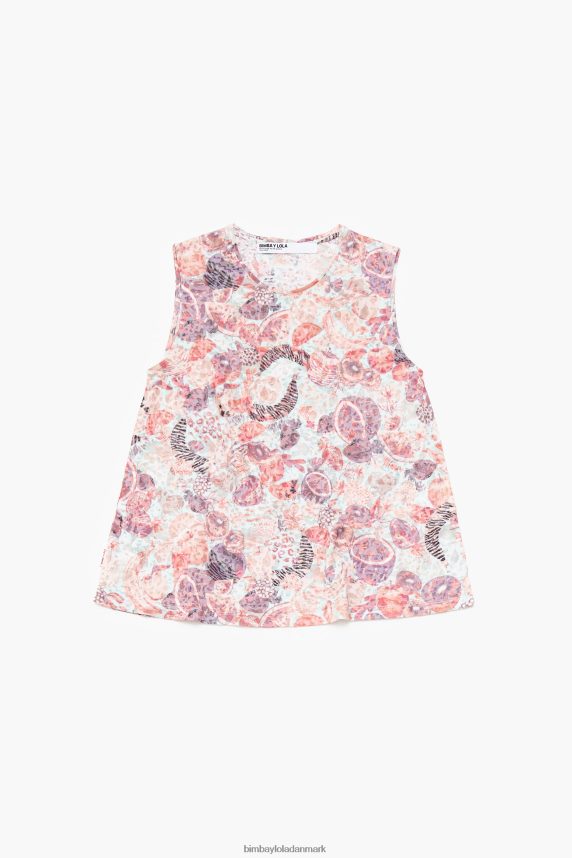 Bimba Y Lola t-shirt med fuld print 46TD4J293frugter