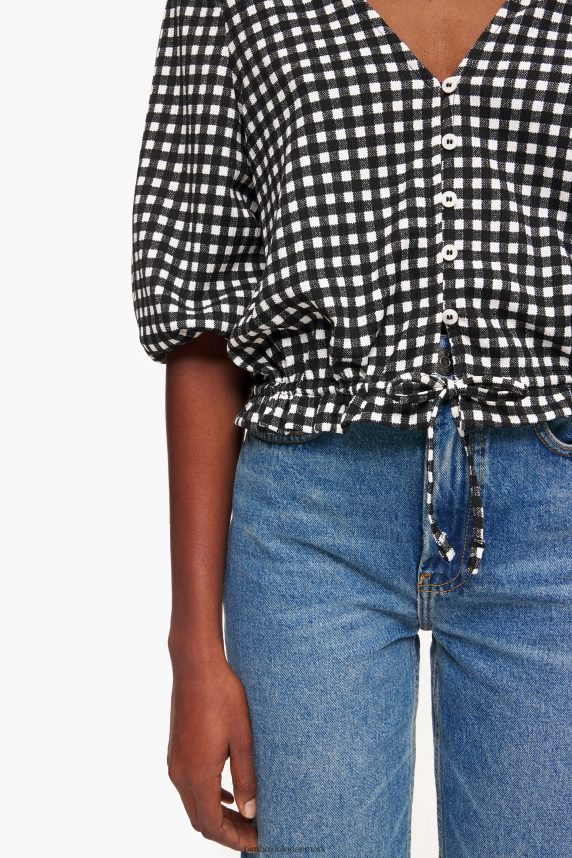 Bimba Y Lola ternet t-shirt 46TD4J290sort